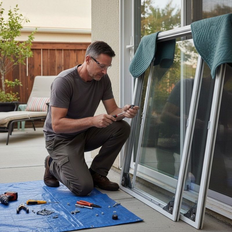 Sliding Glass Door Repair in Conroe, TX