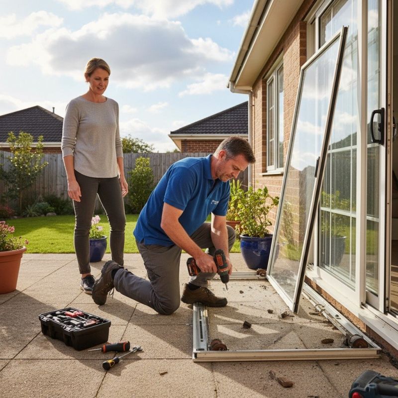 Sliding Patio Door Repair in Conroe, TX